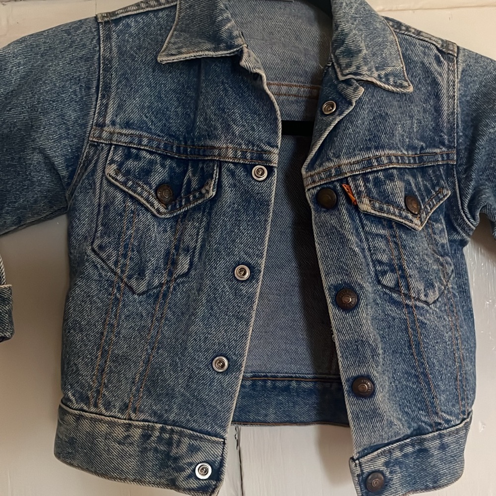 Vintage Levi's Classic Denim Jacket for Kids